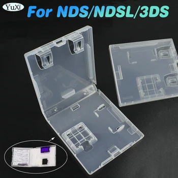 1 Ks Pre NDS 3DS Hra Karty Kazety Plastové Shell Ochranné Pole Pre Nintend DS Lite NDSL NDSI Vymazať Kartu Prípade Skladovania