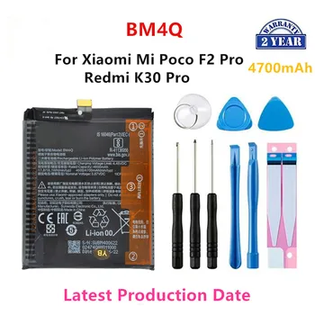 100% Pôvodnej BM4Q Batéria 4700mAh Pre Xiao Mi Poco F2 Pro Redmi K30 Pro K30Pro Telefón Náhradné Batérie+Nástroje