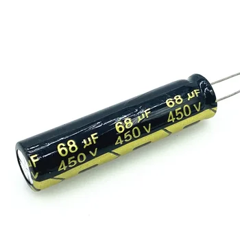 10pcs/veľa 68UF 450v 68UF hliníkové elektrolytický kondenzátor veľkosť 13*50 20%