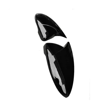 1Pair Spätné Zrkadlo Pokrytie pre Kia Forte K3 Cerato 2019-2023 Zrkadlo Upravené Ox Horn Shell Nálepky Bright Black