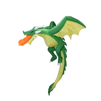 2023 Halloween nafukovacie krídla fire drake Charizard oheň-dýchať drak s vstavaná LED Vyhodiť Inflatables Halloween