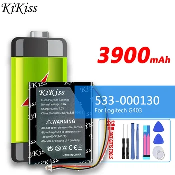 3900mAh KiKiss Batérie 533-000130 533000130 Pre Logitech G403 G900 G703 x100 Bezdrôtová Myš Digitálne Batérie