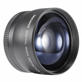 58mm 2X teleobjektívu Tele Konvertor Canon Nikon Pentax Sony 18-55mm