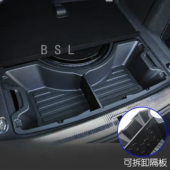 Auto Príslušenstvo Pre Audi Q5 8R SQ5 2008-2016 batožinového priestoru Multifunkčné Úložný Box Nástroj Organizátor Kontajner Plastový Zásobník