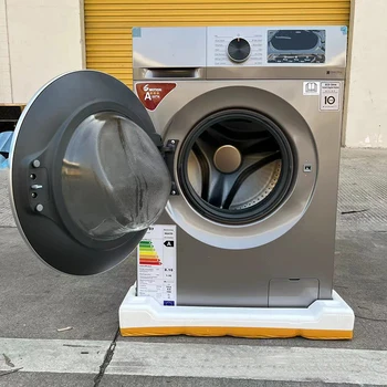 Bubon práčky Kompaktné Prenosné plne Automatické Práčovňa Podložka v Šedej Byt s Odvodňovacie Čerpadlo LED Displej Programy