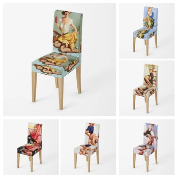 Domov stoličky kryt Stoličky pre kuchyňa Zahŕňa stoličky Nordic nastaviteľné jedáleň, elastickej tkaniny stoličky zahŕňa stoličky kryt na svadbu