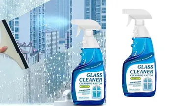 Glass Cleaner Spray Zrkadlo Dekontaminačné Činidlo Domácnosť, Sklo Stain Remover Pre Sprchou Izba Kúpeľňa Obývacia Izba Skrine
