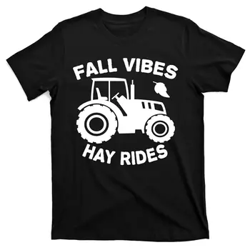 Jeseň Vibrácie Seno Jazdy Sezóny T-Shirt