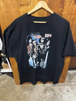 Kiss U. S Tour 76 T Shirt 2XL