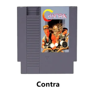 KONTRAINDIKÁCIE-72pins Hra kazeta vhodná pre 8 bitov NES video herné konzoly