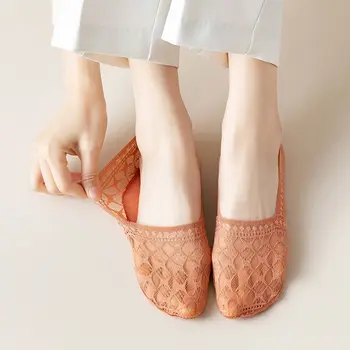 Krátke Sladké Prúžok Non-slip Oka Pre Dievčatá kórejský Loď Ponožky Letné Ponožka Papuče Ženy Neviditeľné Ponožky ani Stopy, pančuchový tovar