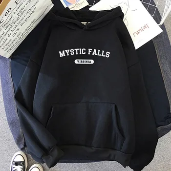 Mystic Falls Virginia Streetwear Hoodies Zimné Dlhý Rukáv Bežné Kapucňou Mikiny Ropa Hombre Sudadera Muži/Ženy Oblečenie