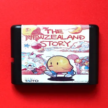 Na Newzealand Príbeh 16bit MD Hra Karty Pre Sega Mega Drive Pre Genesis Systém