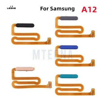 Nový Samsung A12 A125 A125F Snímač Odtlačkov prstov Domov Vrátiť Tlačidlo Menu Tlačidlo S Bočným Energie Na Vypnutie Bočné Tlačidlo Tlačidlo Flex