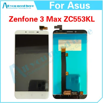 Pre Asus Zenfone 3 Max ZC553KL X00DDB X00DDA X00DD LCD Displej Dotykový Displej Digitalizátorom. Montáž Opravy, Výmeny Dielcov