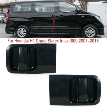 Pre Hyundai H1 Grand Starex Imax I800 2007-2018 Auto Vonkajšie Mimo Posuvné Dvere, Rukoväť, Vonkajšie Kľučky Dverí Čierne