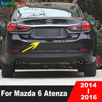 Pre Mazda 6 M6 Atenza sedan 2014 2015 2016 Nehrdzavejúcej Zadné Veko Kufra Kryt Výbava Chvost Brány Liatie Obloha Pásy Auto Príslušenstvo
