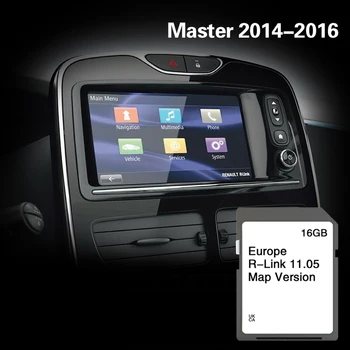 Pre Renault Master 2014-2016 Lotyšsko Melta Portugalsko Mapa Navigácia R ODKAZ Verzia SD Karty, GPS
