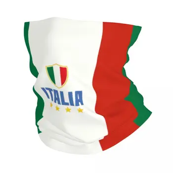 Vlajky Talianska Zimné Hlavový Most Krku Teplejšie Ženy Muži Lyžiarske Cyklistické Trubice Šatku Tvár Bandana Návlek