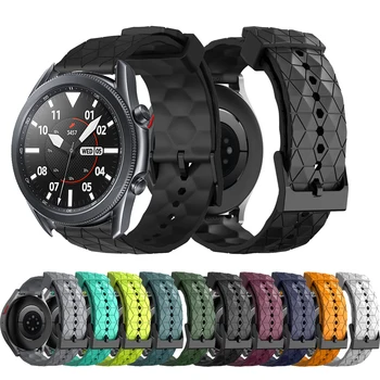 Watchband Pre Samsung Galaxy Aktívny 2 40 44/ Watch 3 45 mm 46 mm 42mm Výstroj S3 Športové Hodinky Kapela Popruhy 20 22 mm Silikónový Náramok