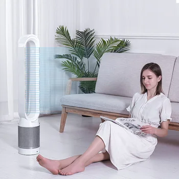 Xiao Na Čistenie Vzduchu Obehu Bladeless Ventilátor Ubytovni Stôl Podlahy Elektrický Ventilátor Veža Ventilátor Ultra-Tichý Bladeless Ventilátor Ventilátor Izba