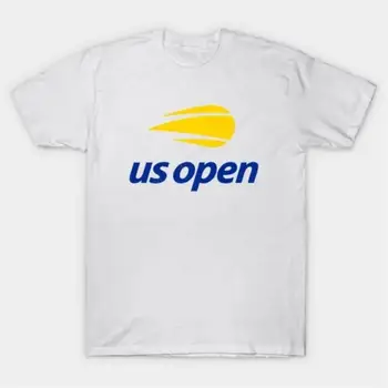 Značka fashion t-shirt Letné Tee tričko Pre Mužov na US Open Logo T Shirt unisex bežné krátke vtipné tlač topy pláži tshirts