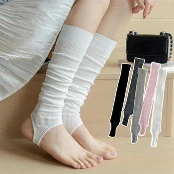 Ženy, Módne Pančuchy Farbou Tenké Priedušná Jednoduchý Dlhý Kolená Vysoké Ponožky Pre Ženu Elegantné Leg Warmer Trendy Teľa